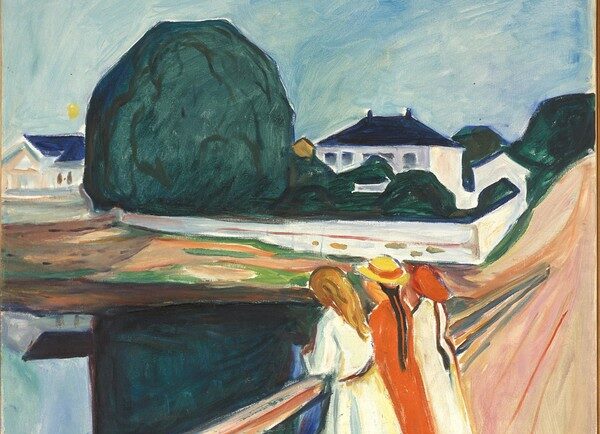 148887 Edvard Munch The Girls on the Bridge