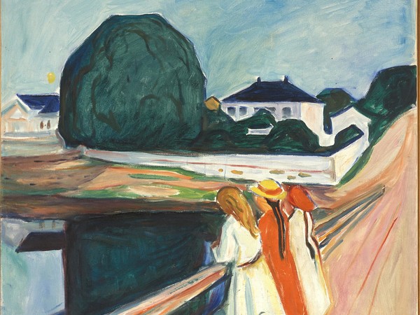 148887 Edvard Munch The Girls on the Bridge