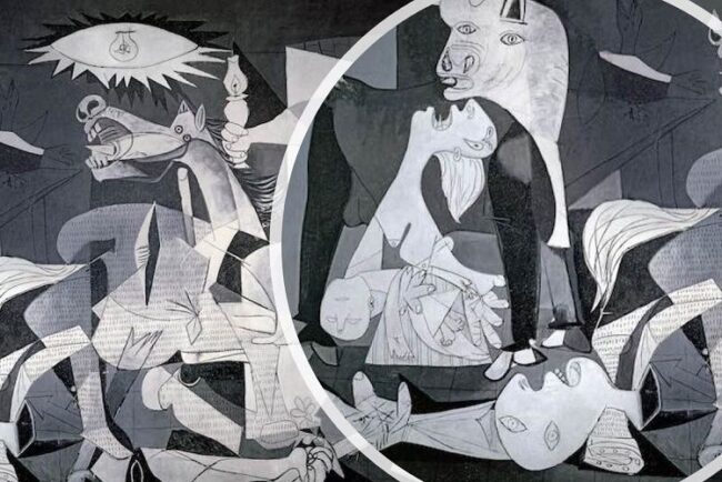 titolo scheda attraversando larte pablo picasso guernica