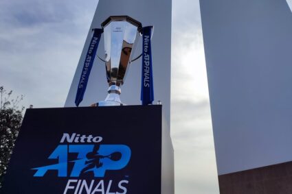 Il trofeo delle Nitto Atp Finals in mostra a Torino