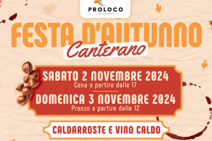 È festa d’autunno a Canterano tra castagne e bellezza